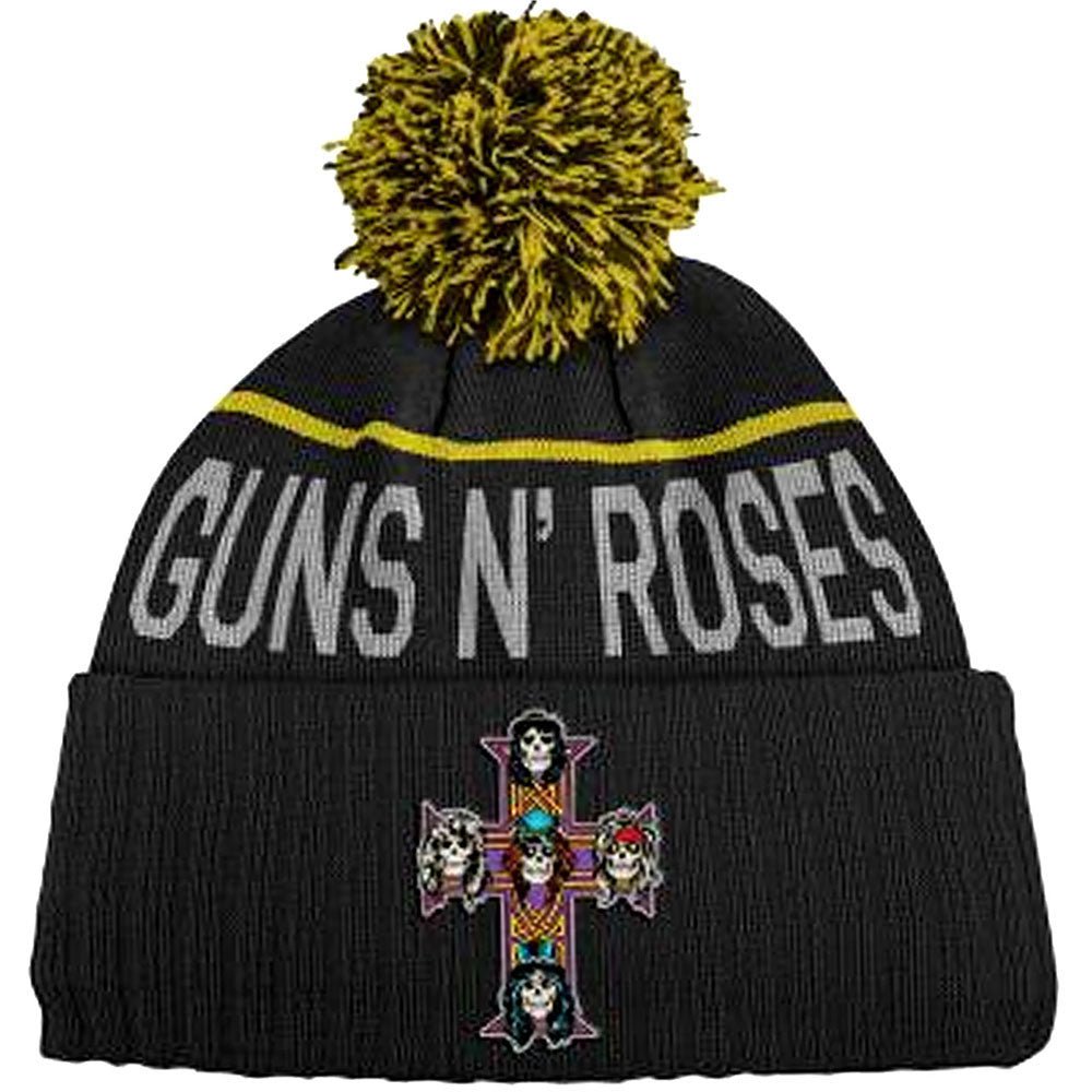 GUNS N ROSES ガンズアンドローゼズ (結成 40周年 ) - Cross / ビーニー - PGS